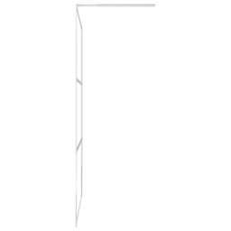Rackhams Walk-in Shower Wall with Shelf Chrome 90x195 cm ESG Glass&Aluminium - thumbnail 6