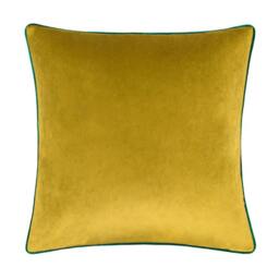 Rackhams Meridian Velvet Cushion Cover - Moss/Emerald - 45cm x 45cm - Moss/Emerald - 100% Polyester - thumbnail 1