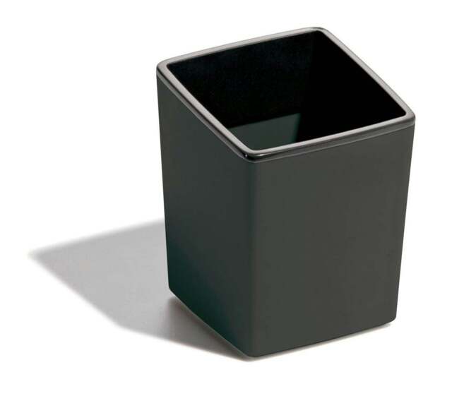 Rackhams VARICOLOR Pen Pot Pencil Holder Desk Tidy Organizer Cup - Grey - image 1