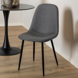 Rackhams Celia Dining Chair in Light Grey Set of 4 - 1 - thumbnail 6