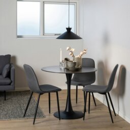 Rackhams Celia Dining Chair in Light Grey Set of 4 - 1 - thumbnail 5