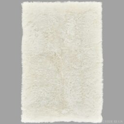 Rackhams Natural Ivory Icelandic Shorn Sheepskin Rug - Straight Edge - 120 cm x 180 cm - thumbnail 3