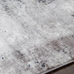 Rackhams Wanderlust-Abstract Blue Grey Black Modern Marble Rug - 140 x 200 cm - thumbnail 3