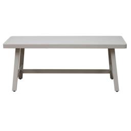 Rackhams Fusion 4 Piece Outdoor Aluminium Corner Sofa Set, Light Grey - DG57 - thumbnail 6