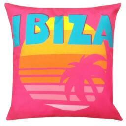 Rackhams Ibiza Outdoor Cushion Cover - Pink/Blue/Yellow - One Size - Pink/Blue/Yellow - 100% Mixed