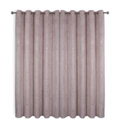 Rackhams Marble Effect Velvet Eyelet Curtain - Blush - (117cm x 137cm - 8 Eyelets) - thumbnail 3