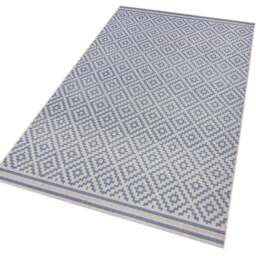 Rackhams Indoor - Outdoor Blue Raute Rug - 160X230 cm - thumbnail 4