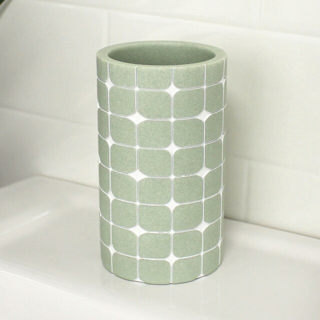 Rackhams Mosaica Pistachio Green Tumbler - image 1