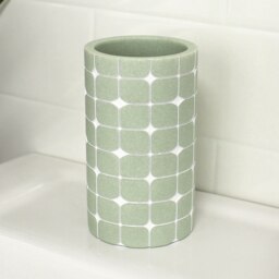 Rackhams Mosaica Pistachio Green Tumbler - thumbnail 1