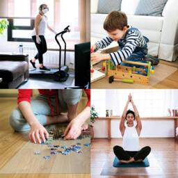 Rackhams Multi-Purpose Floor Protector Mat – Clear Rectangular Waterproof PVC Mat for Hard Floors – Multiple Sizes - 90 x 120 cm - thumbnail 5
