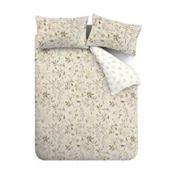 Rackhams Isadora Floral Natural Duvet Cover Set - Natural - Super King - thumbnail 4