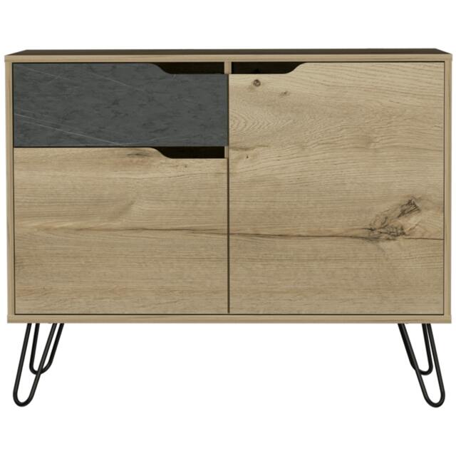 Rackhams Manhattan Small Sideboard with 2 Doors & 1 Drawer