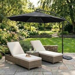 Rackhams Cantilever Parasol Base – Fan x 2 - thumbnail 4