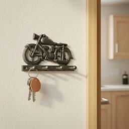 Rackhams Motorcycle Key Hook 190mm x 120mm