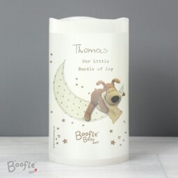 Rackhams Personalised Boofle Baby Nightlight LED Candle