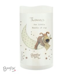 Rackhams Personalised Boofle Baby Nightlight LED Candle - thumbnail 2