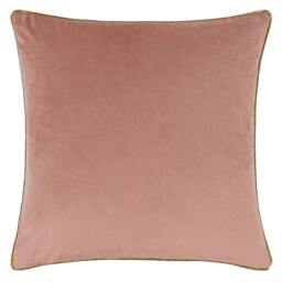 Rackhams Meridian Velvet Cushion Cover - Blush - 45cm x 45cm - Blush - 100% Polyester