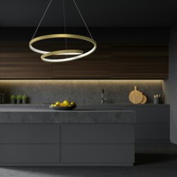 Rackhams Pendant Lamp Lucero Gold 48W LED - thumbnail 1