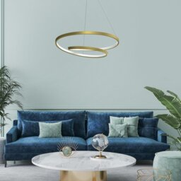 Rackhams Pendant Lamp Lucero Gold 48W LED - thumbnail 3