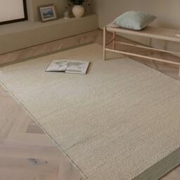 Rackhams Lima Flatweave Sage Rug - 160x230cm - thumbnail 2