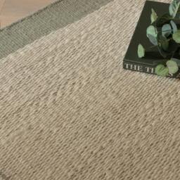 Rackhams Lima Flatweave Sage Rug - 160x230cm - thumbnail 3