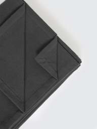 Rackhams GOTS Organic Cotton Yoga Blanket - Teal - thumbnail 3