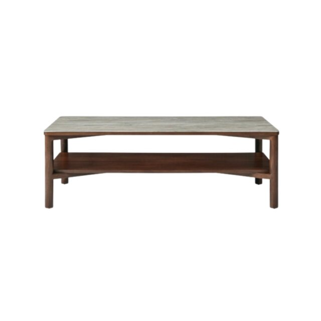 Rackhams Willow Coffee Table with Shelf - Timber Tobacco - Timber Tobacco - image 1
