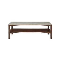 Rackhams Willow Coffee Table with Shelf - Timber Tobacco - Timber Tobacco - thumbnail 1
