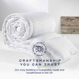 Rackhams Scandinavian Hollowfibre Duvet - King - 10.5 - Ideal for All Seasons - thumbnail 5