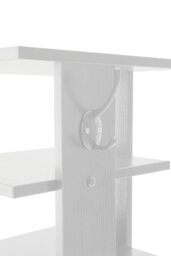 Rackhams Contemporary 10-Tier Household Space Saving Shoe Rack - White - thumbnail 5
