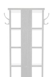 Rackhams Contemporary 10-Tier Household Space Saving Shoe Rack - White - thumbnail 4