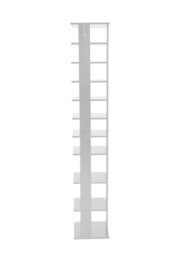 Rackhams Contemporary 10-Tier Household Space Saving Shoe Rack - White - thumbnail 3