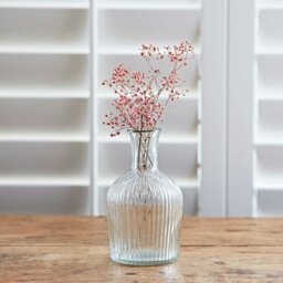 Rackhams Rippled Glass Bottle Vase - Large - thumbnail 5