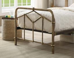 Rackhams Axton 3ft Antique Bronze Metal Bed Frame - 3ft - Antique Bronze - 120 - thumbnail 5