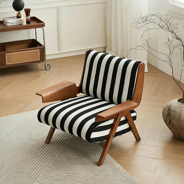 Rackhams Alba Armchair Vintage, Armchair With Wood, Solid Wood - image 1