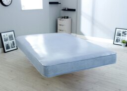 Rackhams Source 5 Contract Water-Resistant Mattress - Durable & Easy-Clean Design - Blue - 1 - 5ft King Mattress Size Mattress (150cm x 200cm)