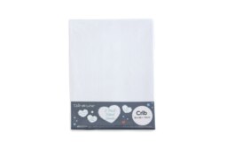 Rackhams Fitted Sheet Crib - White - thumbnail 4