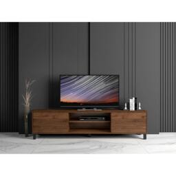 Rackhams ELV9 TV Cabinet, Dark Oak, 1.6m - 1.6m (160CM) - 1.6m (160CM)