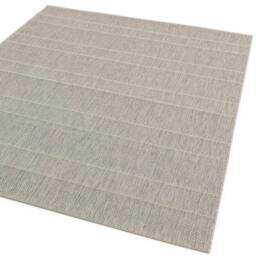Rackhams Patio PAT03 Outdoor Beige Stripe Rug - 80x150cm - thumbnail 2