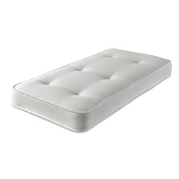 Rackhams Double-Sided Tufted Innerspring Mattress - 17cm Deep, Medium Comfort - White - 1 - 3ft Single Mattress (90cm x 190cm) - thumbnail 2