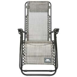 Rackhams Glenesk Folding Garden Chair - Grey Marl - One Size - Grey Marl - 100% Textile - thumbnail 3