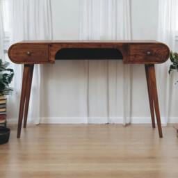 Rackhams Chestnut London Arch Writing Desk - thumbnail 2