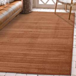 Rackhams Arlo Textured Rug – Soft Red Stripes - 100X160 cm - thumbnail 4