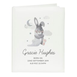 Rackhams Personalised Baby Bunny Square Photo Album - thumbnail 2