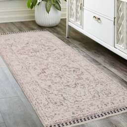 Rackhams Medallion Rug with Cotton Fringe - 160X230 cm - thumbnail 6