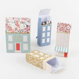 Rackhams Liberty Advent Calendar Village - Paper - H39.1 x W16.5 x D6.4cm - thumbnail 4