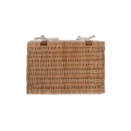 Rackhams Light Steamed Cotton Lined Wicker Storage Basket - Set of 3 - thumbnail 5