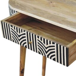 Rackhams Edessa Bone Inlay Console Table - thumbnail 6