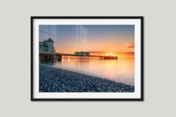 Rackhams Penarth Shoreline - Framed Print 20 x 16 inch - thumbnail 1