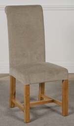 Rackhams Washington Fabric Dining Chair - Black - 1 - thumbnail 3